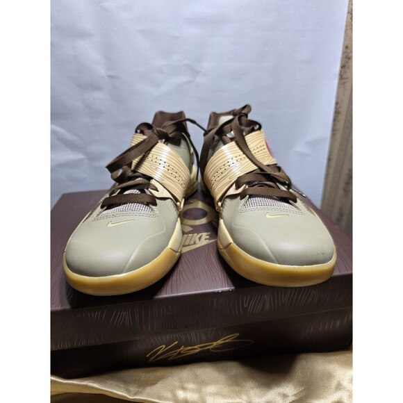 Nike KD 4 Year of the Dragon 2.0 Khaki Red Mens 7 FJ4189-200 OG Box EUC READ main image 6